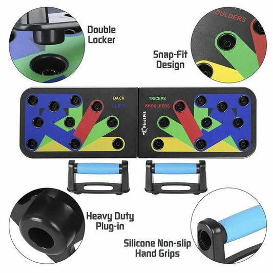 9 in 1 Foldable Power Pushup Board System