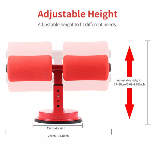 Adjustable Sit-Up Bar for Home Workouts – Core, Abs & Full Body Training