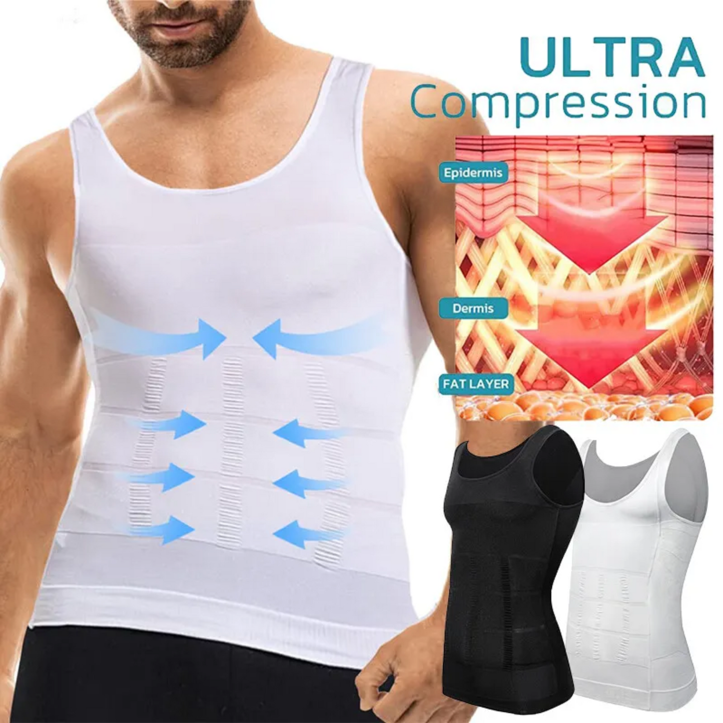 JUST ONE Sleeveless Shaper for Men