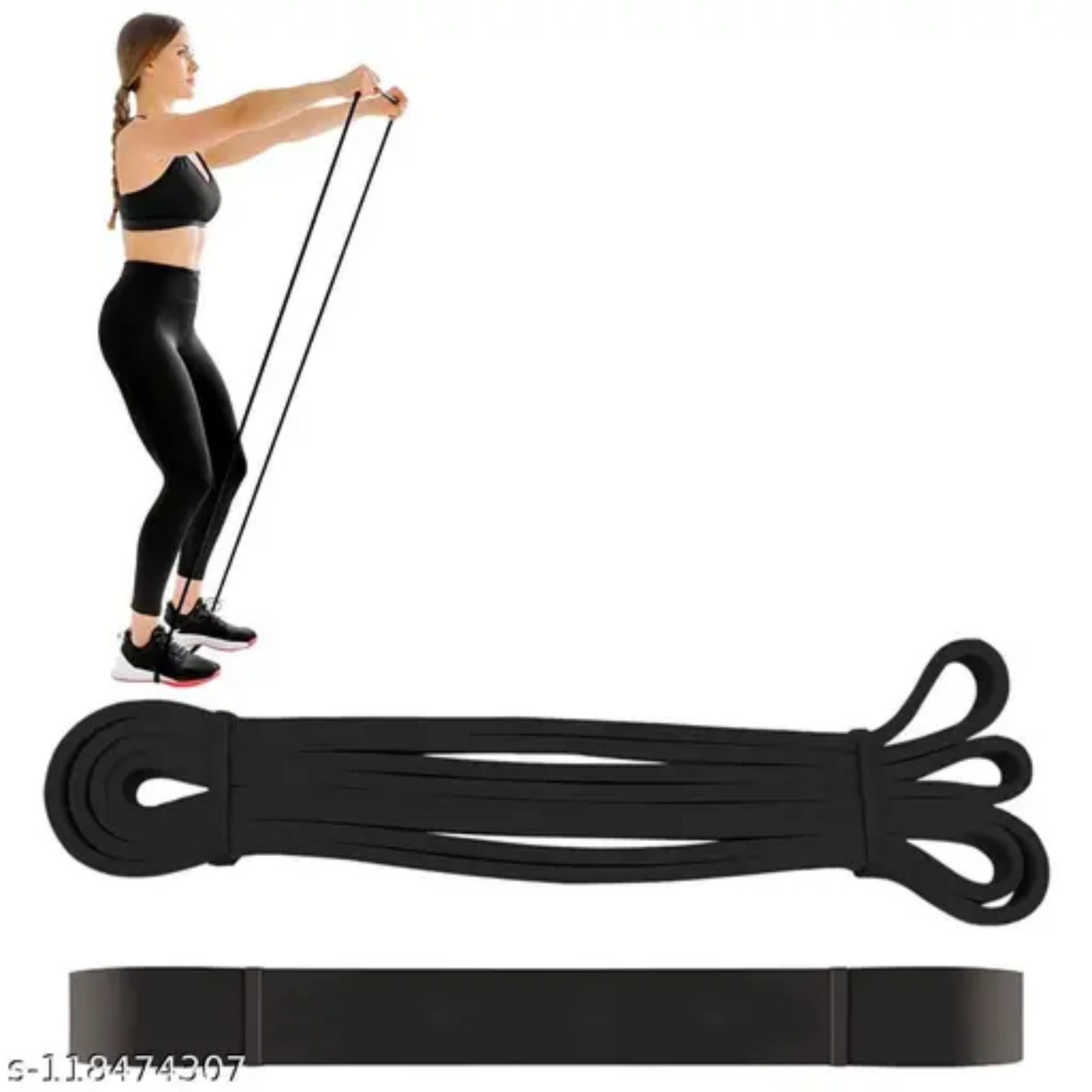 Exercise Resistance Pull up Assist Elastic Power Loop Bands